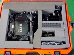 スーツケース内の緩衝材