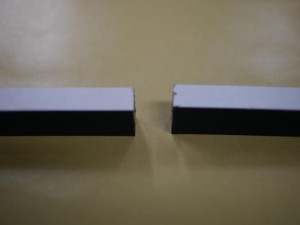 スポンジパッキン接着