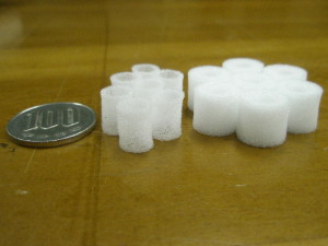 ウレタンスポンジ型抜き加工