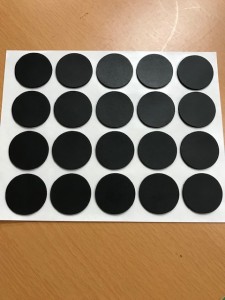ゴム両面テープ加工