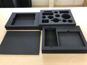 コンテナケース用 大型ウレタン緩衝材 内装設計事例